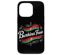 Burkina Faso National Flag Country Pride Coque pour iPhone 13 Pro
