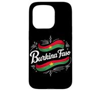 Burkina Faso National Flag Country Pride Coque pour iPhone 15 Pro