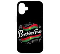 Burkina Faso National Flag Country Pride Coque pour iPhone 16 Plus