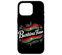 Burkina Faso National Flag Country Pride Coque pour iPhone 16 Pro