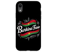 Burkina Faso National Flag Country Pride Coque pour iPhone XR