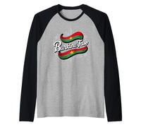 Burkina Faso National Flag Country Pride Manche Raglan