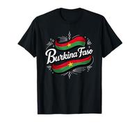 Burkina Faso National Flag Country Pride T-Shirt