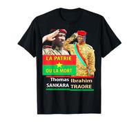 Burkina Faso - Thomas Sankara - Ibrahim Traoré - La Patrie T-Shirt