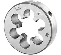 Burkit Matrice de filetage métrique M24 x 2, filetage de machine M24 x 2,0, main droite