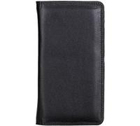 Burkley Bouletta Portefeuille en Cuir avec Compartiment pour Smartphone Noir