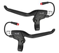 burko Leviers de frein droit et gauche, 1 paire de leviers de frein droit et gauche en alliage d'aluminium pour remplacer les scooters électriques KUGOO M4/PRO 10"