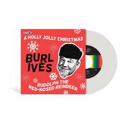 Burl Ives A Holly Jolly Christmas Snow White Single (Vinyl)