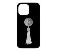 Burlesque Tassel Pastie Noir et Blanc Glamour N°2 Numéro 2 Coque pour iPhone 13 Pro Max