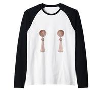 Burlesque Vintage Striptease Sexy Tassel EVJF Pasties Manche Raglan