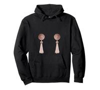 Burlesque Vintage Striptease Sexy Tassel EVJF Pasties Sweat à Capuche