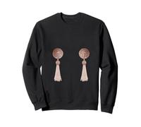 Burlesque Vintage Striptease Sexy Tassel EVJF Pasties Sweatshirt