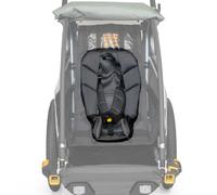 Burley Siège vélo bébé Baby Snuggler – Max. 9,5 kg – Noir/Gris – Garçon