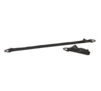 Burley Bag tie Down Straps (Set of 2) Accessoire de remorque vélo Adulte Unisexe, Noir, Taille Unique
