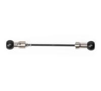 Burley COHO 5mm Skewer Essieu de remorque de vélo Mixte 130-135mm noir/argenté.