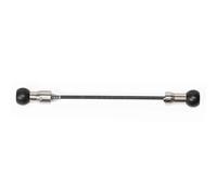 Burley COHO 5mm Skewer Essieu de remorque de vélo Mixte 170mm noir/argenté.