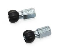 Adaptateur Burley Ballz Remo Coho XC (x2) Argenté