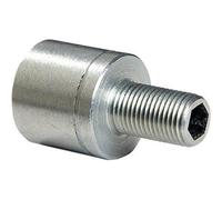 Burley Hitch Adapter QR - Adaptateur attelage rapide remorque vélo argent 960040