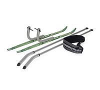 Burley Kit de Ski BUR960223 Unisexe, Argenté.,