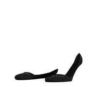 Burlington Aberdeen W In viscose unies 1 paire, Chaussettes invisibles Femme, Noir Black 3000, 37-38