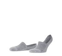 Burlington Athleisure M In respirantes unies 1 paire, Chaussettes invisibles Homme, Gris Light Grey Melange 3775, 43-46