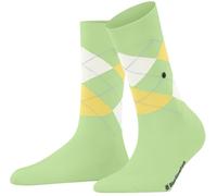 Burlington Aux femmes Covent Garden Argyle Coton Chaussettes - vert