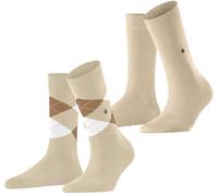 Burlington Aux femmes Everyday Argyle Coton Chaussettes - Cr me