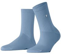 Burlington Aux femmes Fleet Street Plaine Coton Chaussettes - Bleu