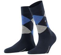 Burlington Aux femmes Marylebone Argyle La laine Chaussettes - Bleu