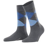 Burlington Marylebone W So laine fantaisie 1 paire, Chaussettes Femme, Gris Dark Grey 3070, 36-41