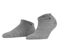 Burlington Soho Vibes W Sn coton unies 1 paire, Chaussettes basses Femme, Gris Light Grey 3400, 36-41