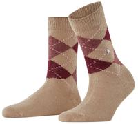 Burlington Aux femmes Whitby Argyle Acrylique Chaussettes - Beige