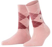 Burlington Aux femmes Whitby Argyle Polyacrylique Chaussettes - Rose