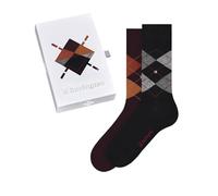 Burlington Basic Gift Box M So coton fantaisie lot de 2 paires, Chaussettes Homme, Multicolore Black Brown 0019, 40-46