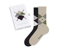 Burlington Basic Gift Box M So coton fantaisie lot de 2 paires, Chaussettes Homme, Multicolore Sortiment 0049, 40-46