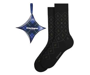 Burlington Basic Mix Gift Box M So coton fantaisie 1 paire, Chaussettes Homme, Bleu Blue Mix 0010 Christmas Giftset, 40-46