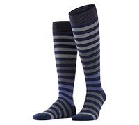 Burlington Pour des hommes Blackpool Rayé Coton Chaussettes - Bleu