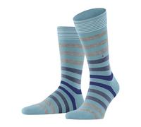 Burlington Blackpool M So coton fantaisie 1 paire, Chaussettes Homme, Bleu Key Largo 6852, 40-46