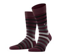 Burlington Blackpool M So coton fantaisie 1 paire, Chaussettes Homme, Rouge Wine 8010, 40-46