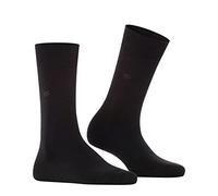 Burlington Bloomsbury W So laine coton unies 1 paire, Chaussettes Femme, Noir Black 3000-O, 36-41
