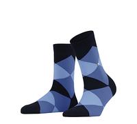 Burlington Bonnie W Sso coton fantaisie 1 paire, Chaussettes Femme, Bleu Marine 6120, 36-41