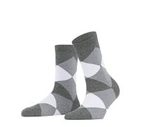 Burlington Bonnie W Sso coton fantaisie 1 paire, Chaussettes Femme, Gris Light Grey Melange 3390, 36-41