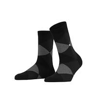 Burlington Bonnie W Sso coton fantaisie 1 paire, Chaussettes Femme, Noir Black 3000, 36-41