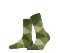 Burlington Bonnie W Sso coton fantaisie 1 paire, Chaussettes Femme, Vert Fir Green 7656, 36-41