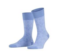 Burlington Carrington M So coton fantaisie 1 paire, Chaussettes Homme, Bleu Azure 6327, 40-46