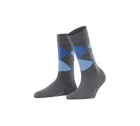 Burlington Marylebone W So laine fantaisie 1 paire, Chaussettes Femme, Gris Dark Grey 3070, 36-41