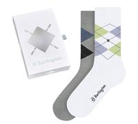 Burlington Chaussettes Femmes, 2er Paquet - Set Cadeau,Argyle,Losanges,Onesize