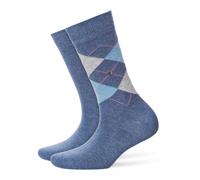 Burlington Chaussettes Femmes Everyday Mélange,Pack - Losanges Et Uni,Un Taille