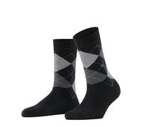 Burlington Chaussettes Femmes - Queen,Kurzstrümpfe,Coton,Modèle Diamant,Logoe