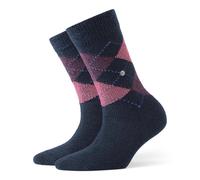Burlington Chaussettes Femmes Whitby - Courte,Motif à Losanges, Onesize, 36-41